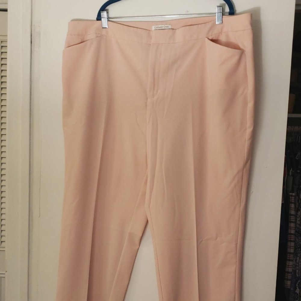 Pastel Pink Trousers - Size 22W